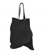 PLEATS PLEASEプリーツプリーズ）の古着「プリーツハンドバッグ」｜ブラック