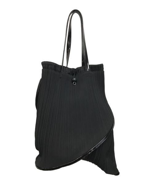 PLEATS PLEASE（プリーツプリーズ）PLEATS PLEASE (プリーツプリーズ) プリーツハンドバッグ ブラック サイズ:-の古着・服飾アイテム