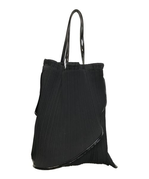 PLEATS PLEASE（プリーツプリーズ）PLEATS PLEASE (プリーツプリーズ) プリーツハンドバッグ ブラック サイズ:-の古着・服飾アイテム