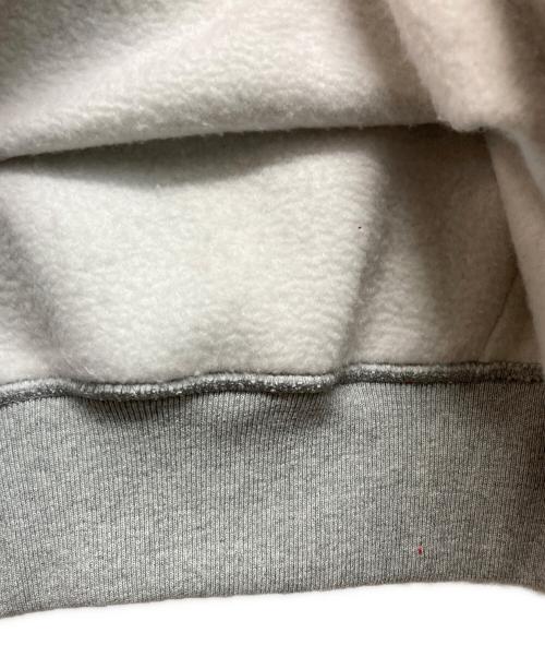 SUPREME（シュプリーム）SUPREME (シュプリーム) Big Logo Jacquard Hooded Sweatshirt グレー×レッド サイズ:XLの古着・服飾アイテム