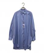 Ouvrage classeウヴラージュクラス）の古着「シャツ」｜ブルー