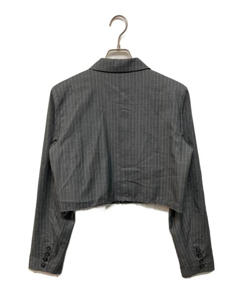 Ameri（アメリ）Ameri (アメリ) SHORT JACKET SET UP グレー サイズ:Mの古着・服飾アイテム