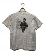 stussyステューシー）の古着「80s EAT DRINK Photo TEE」｜グレー