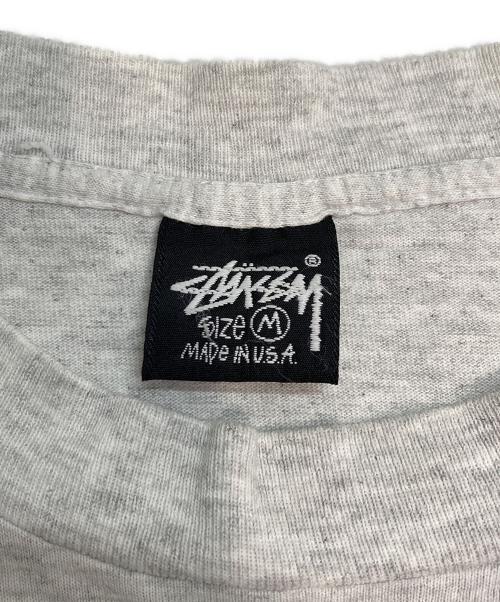 stussy（ステューシー）stussy (ステューシー) 80s EAT DRINK Photo TEE グレー サイズ:SIZE Mの古着・服飾アイテム
