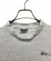 中古・古着 stussy (ステューシー) 80s EAT DRINK Photo TEE グレー サイズ:SIZE M：30000円