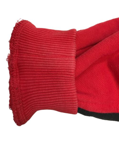 DIESEL SPORT（ディーゼルスポーツ）DIESEL SPORT (ディーゼルスポーツ) ロゴプリントスウェット レッド サイズ:SIZE Sの古着・服飾アイテム