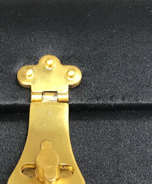 BOTTEGA VENETA（ボッテガベネタ）BOTTEGA VENETA (ボッテガベネタ) ヴィンテージサテンバニティバッグ ブラックの古着・服飾アイテム