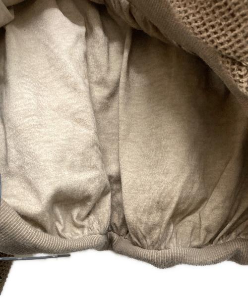 PERSONSOUL（パーソンソウル）PERSONSOUL (パーソンソウル) Cotton Armor Tactical Destruction Hooded Sweatshirt ブラウン サイズ:M 未使用品の古着・服飾アイテム