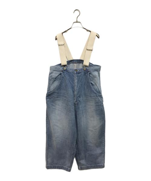 journal standard luxe（ジャーナルスタンダード ラックス）journal standard luxe (ジャーナルスタンダード ラックス) サロペット オーバーオール ビッグ5PKキュロット インディゴ サイズ:Fの古着・服飾アイテム