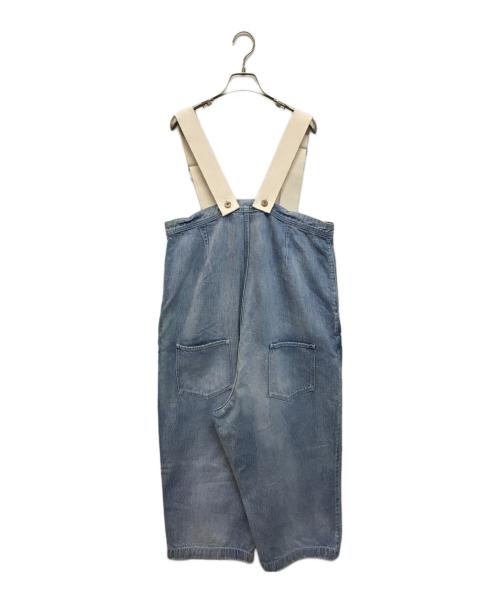journal standard luxe（ジャーナルスタンダード ラックス）journal standard luxe (ジャーナルスタンダード ラックス) サロペット オーバーオール ビッグ5PKキュロット インディゴ サイズ:Fの古着・服飾アイテム