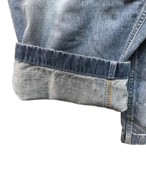 journal standard luxe（ジャーナルスタンダード ラックス）journal standard luxe (ジャーナルスタンダード ラックス) サロペット オーバーオール ビッグ5PKキュロット インディゴ サイズ:Fの古着・服飾アイテム