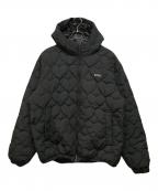 arte Antwerpアートアントワープ）の古着「キルティングジャケット」｜ブラック