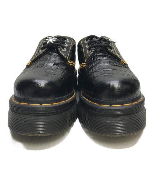Dr.Martens（ドクターマーチン）Dr.Martens (ドクターマーチン) Heaven by Marc Jacobs (ヘブンバイマークジェイコブス) AUDRICK 31 HMJ CROC ブラック サイズ:UK5の古着・服飾アイテム