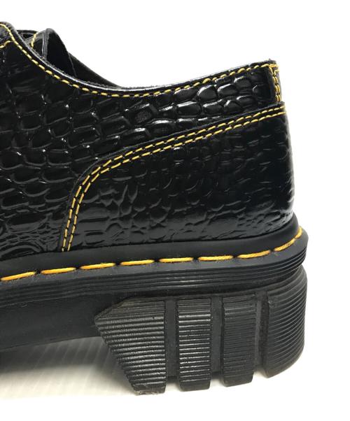 Dr.Martens（ドクターマーチン）Dr.Martens (ドクターマーチン) Heaven by Marc Jacobs (ヘブンバイマークジェイコブス) AUDRICK 31 HMJ CROC ブラック サイズ:UK5の古着・服飾アイテム