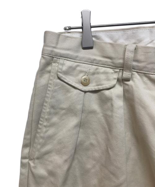 POLO RALPH LAUREN（ポロ・ラルフローレン）POLO RALPH LAUREN (ポロ・ラルフローレン) 2タックチノパン ベージュ サイズ:32/32の古着・服飾アイテム
