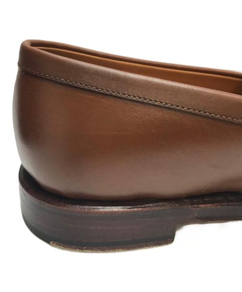 Jalan Sriwijaya（ジャランスリウァヤ）Jalan Sriwijaya (ジャランスリウァヤ) green label relaxing (グリーンレーベルリラクシング) ペニー ローファー ドレスシューズ ブラウン サイズ:39の古着・服飾アイテム