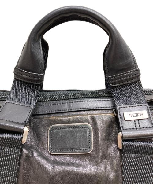 TUMI（トゥミ）TUMI (トゥミ) ALPHA BRAVOオールレザー2WAYブリーフケース ブラックの古着・服飾アイテム