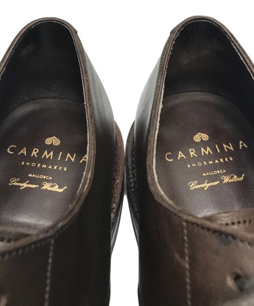 CARMINA（カルミナ）CARMINA (カルミナ) Uチップダービーシューズ ブラウン サイズ:7の古着・服飾アイテム