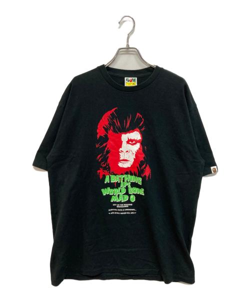 A BATHING APE（ア ベイシング エイプ）A BATHING APE (ア ベイシング エイプ) BAPE HORROR TEE #1 ブラック サイズ:2XLの古着・服飾アイテム