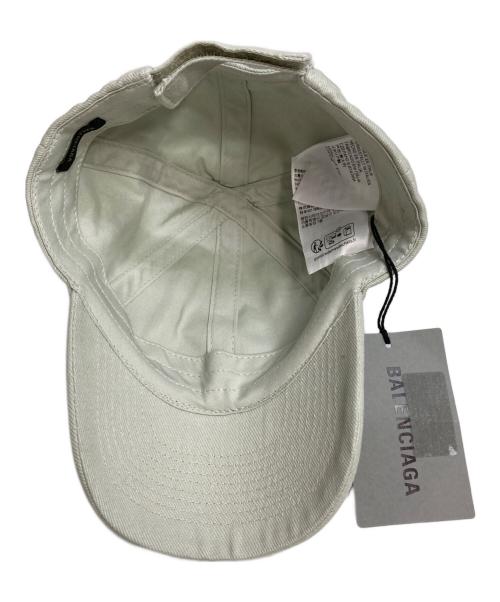 BALENCIAGA（バレンシアガ）BALENCIAGA (バレンシアガ) ロゴ刺繍キャップ ライトグリーン サイズ:52cm 未使用品の古着・服飾アイテム