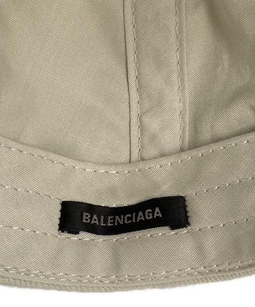 BALENCIAGA（バレンシアガ）BALENCIAGA (バレンシアガ) ロゴ刺繍キャップ ライトグリーン サイズ:52cm 未使用品の古着・服飾アイテム