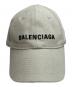 BALENCIAGA (バレンシアガ) ロゴ刺繍キャップ ライトグリーン サイズ:52cm 未使用品：20000円
