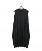 ENFOLDエンフォルド）の古着「ノースリーブワンピース」｜ブラック