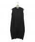 ENFOLD（エンフォルド）の古着「ノースリーブワンピース」｜ブラック