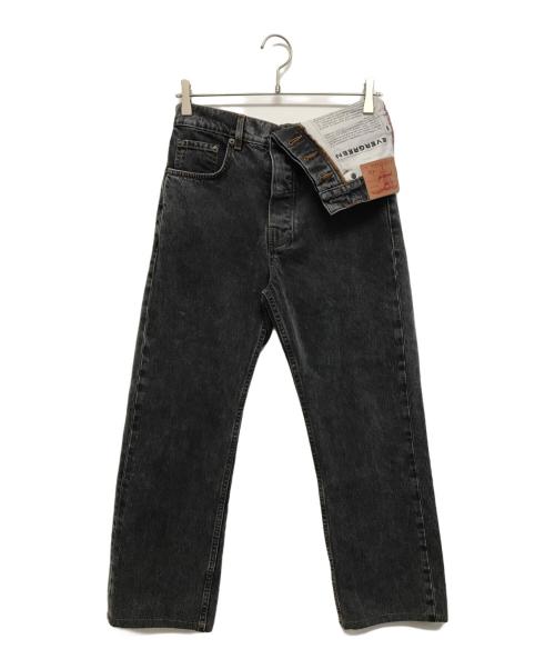 Y. PROJECT（ワイプロジェクト）Y. PROJECT (ワイプロジェクト) ASYMMETRIC WAIST JEANS ブラック サイズ:W27の古着・服飾アイテム