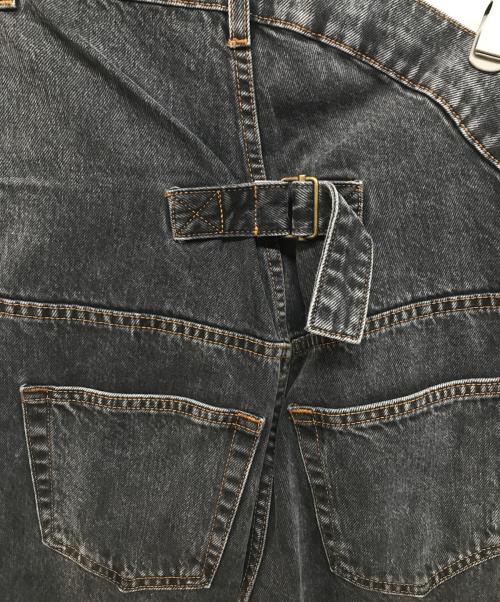 Y. PROJECT（ワイプロジェクト）Y. PROJECT (ワイプロジェクト) ASYMMETRIC WAIST JEANS ブラック サイズ:W27の古着・服飾アイテム