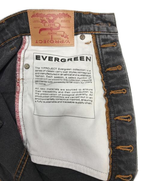 Y. PROJECT（ワイプロジェクト）Y. PROJECT (ワイプロジェクト) ASYMMETRIC WAIST JEANS ブラック サイズ:W27の古着・服飾アイテム