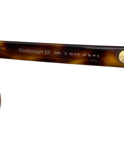 Christian Dior（クリスチャン ディオール）Christian Dior (クリスチャン ディオール) サングラス ブラウン サイズ:52□19 140の古着・服飾アイテム