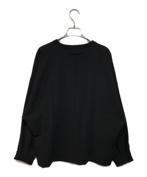 UNITED ARROWS & SONS（ユナイテッドアローズ アンド サンズ）UNITED ARROWS & SONS (ユナイテッドアローズ アンド サンズ) I CREW L/SL TEE ブラック サイズ:SIZE Mの古着・服飾アイテム