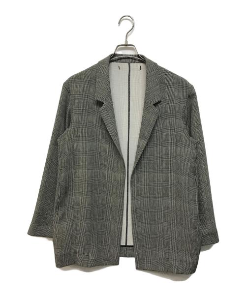 UNITED ARROWS & SONS（ユナイテッドアローズ アンド サンズ）UNITED ARROWS & SONS (ユナイテッドアローズ アンド サンズ) I /CHECK JACKET グレー サイズ:SIZE Ｍの古着・服飾アイテム