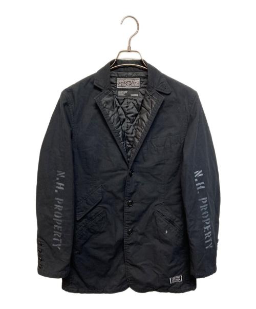 NEIGHBORHOOD（ネイバーフッド）NEIGHBORHOOD (ネイバーフッド) キルティングテーラードジャケット ブラック サイズ:Sの古着・服飾アイテム