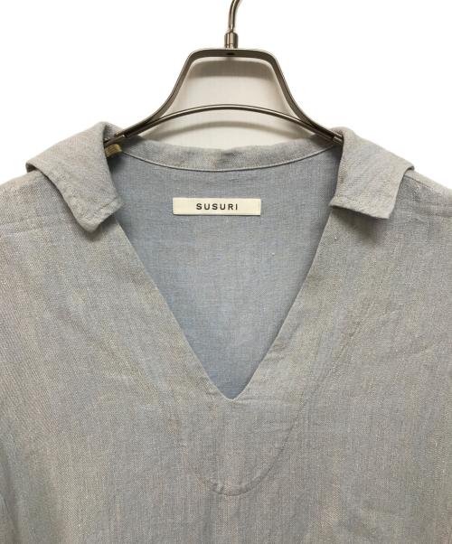 susuri（ススリ）susuri (ススリ) クルーズドレス グレー サイズ:SIZE 1の古着・服飾アイテム