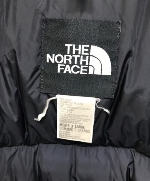 THE NORTH FACE（ザ ノース フェイス）THE NORTH FACE (ザ ノース フェイス) 90s Nuptse Jacket ブラック サイズ:XLの古着・服飾アイテム