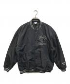 BlackEyePatch×Championブラックアイパッチ×チャンピオン）の古着「ベースボールジャケット」｜ブラック