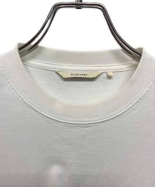 FARAH（ファーラー）FARAH (ファーラー) Printed Graphic T-Shirt ホワイト サイズ:Lの古着・服飾アイテム