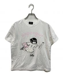 BEAMS×PAPER GIRL（ビームス）の古着「Tシャツ」｜ホワイト