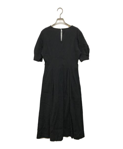 IENA BONHEUR（イエナ ボヌール）IENA BONHEUR (イエナ ボヌール) サッカーVネックワンピース ブラック サイズ:Mの古着・服飾アイテム