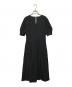 IENA BONHEUR (イエナ ボヌール) サッカーVネックワンピース ブラック サイズ:M：15000円