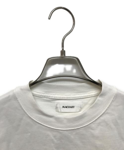 machatt（マチャット）machatt (マチャット) プリントロングTシャツ ホワイト サイズ:Freeの古着・服飾アイテム