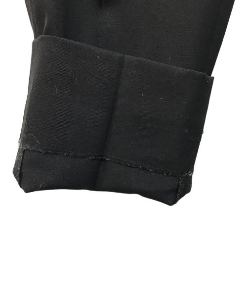 COMME des GARCONS HOMME（コムデギャルソン オム）COMME des GARCONS HOMME (コムデギャルソン オム) 90sウールタックパンツ ブラック サイズ:Lの古着・服飾アイテム