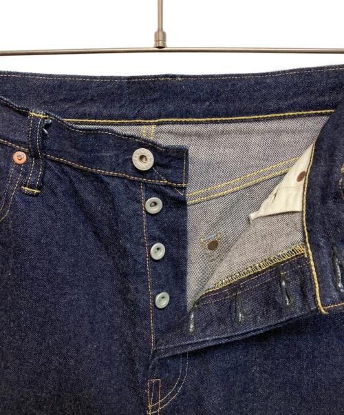 DUBBLE WORKS（ダブルワークス）DUBBLE WORKS (ダブルワークス) WIDE STRAIGHT DENIM PANTS インディゴ サイズ:W36の古着・服飾アイテム