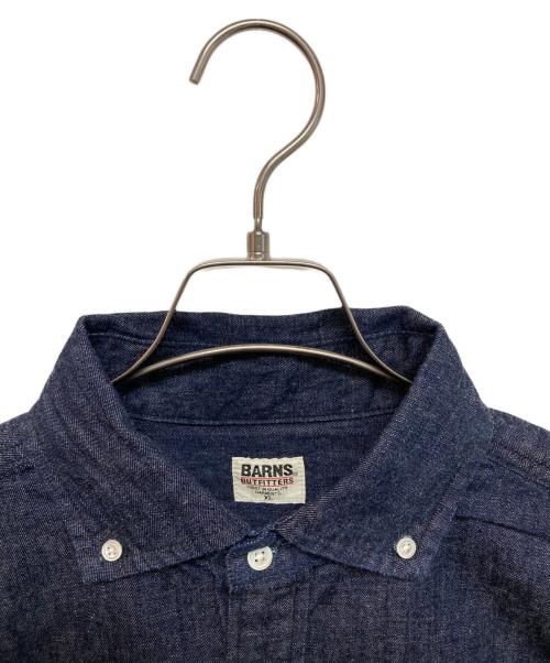 BARNS OUTFITTERS（バーンズアウトフィッターズ）BARNS OUTFITTERS (バーンズアウトフィッターズ) Wide Spread Collar B.D. 8oz Denim Shirt インディゴ サイズ:XL 未使用品の古着・服飾アイテム