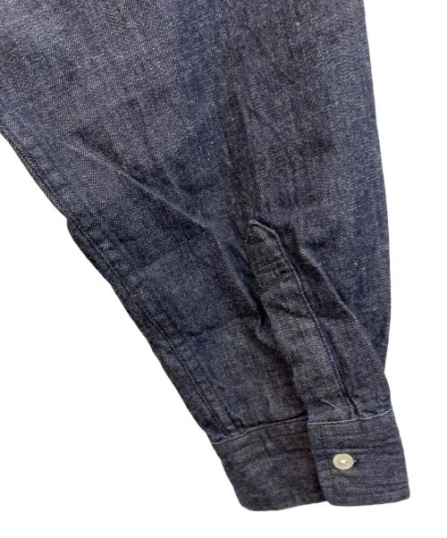 BARNS OUTFITTERS（バーンズアウトフィッターズ）BARNS OUTFITTERS (バーンズアウトフィッターズ) Wide Spread Collar B.D. 8oz Denim Shirt インディゴ サイズ:XL 未使用品の古着・服飾アイテム
