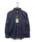 BARNS OUTFITTERS（バーンズアウトフィッターズ）の古着「Wide Spread Collar B.D. 8oz Denim Shirt」｜インディゴ