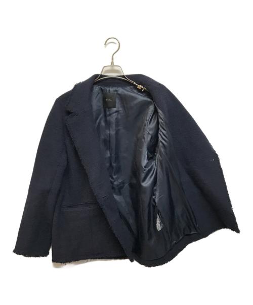 Spick and Span（スピック＆スパン）Spick and Span (スピックアンドスパン) ファンシーツィードダブルブレストジャケット ネイビー サイズ:Sの古着・服飾アイテム