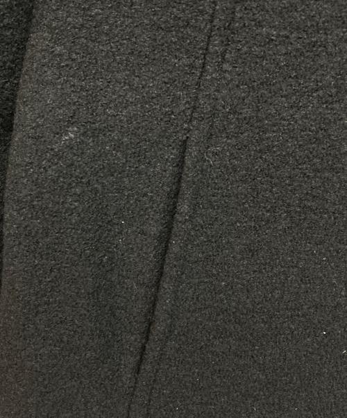 ARMANI COLLEZIONI（アルマーニ コレツィオーニ）ARMANI COLLEZIONI (アルマーニ コレツィオーニ) スタンドカラーウールコート ブラック サイズ:Mの古着・服飾アイテム